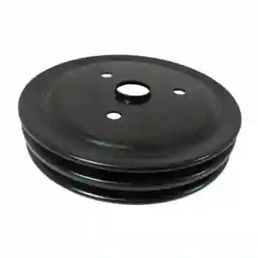 Crank Pulley 2-Groove SBC Small Block Chevy SWP Short Pump - KPPK9603BK