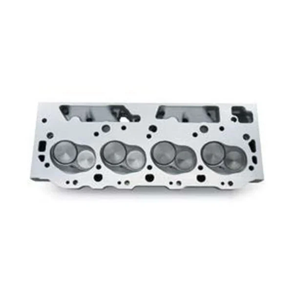 Bowtie Oval-Port Aluminum Cylinder Head Assembly - 19418909