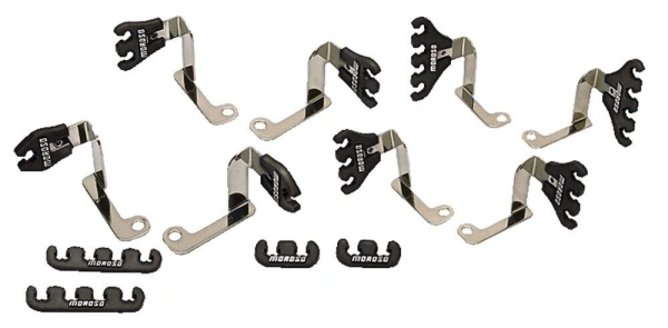 Moroso 72178 Ignition Wire Loom Kit Universal Black Big Block Chevy BBC 7-9mm - MOR72178