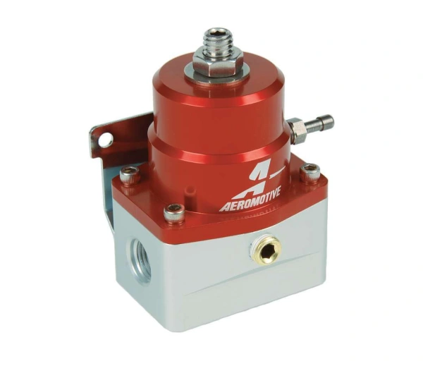 Aeromotive 13109 A1000 -6 Adjustable EFI Bypass PSI Regulator 40-75 PSI w/ Boost Reference - AFS13109