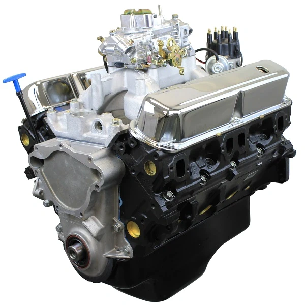 Mopar 408CI Stroker Crate Engine | Small Block Chrysler Style | Base Dressed Longblock with Carburetor | Iron Heads | Flat Tappet Cam - BPEBPC4082CTC