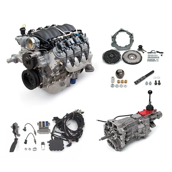 Chevy Performance LS376/480 Connect & Cruise Powertrain System - 6.2L Engine with T56 Manual Transmission - CPSLS3764806LMAN