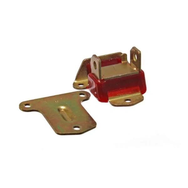 Energy Suspension 3.1117R BBC Engine Tall/Narrow Motor Mount Zinc Finish Red Each - ENE3-1117R