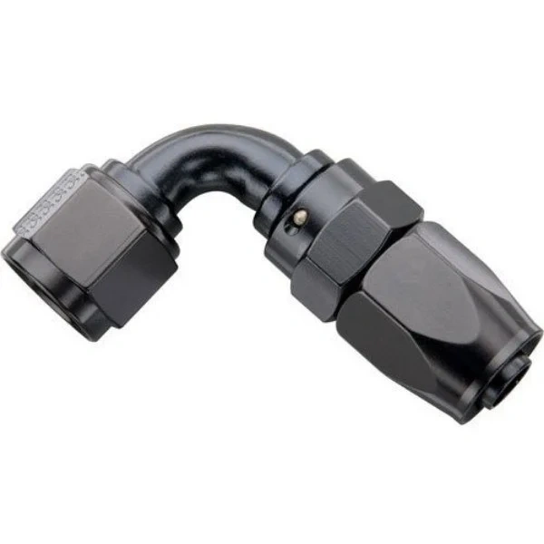 Fragola 229006-BL Fitting #6 90 Degree Pro-Flow Black - FRG229006BL