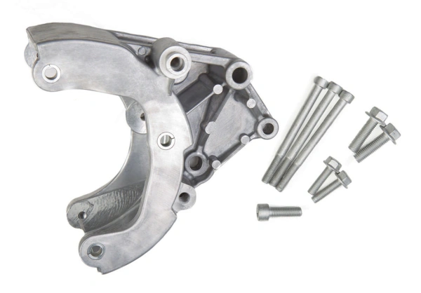 Holley 20-133 LS A/C Bracket Kit Passgr Side Works W/R4 A/C Cmprssr - HLY20-133