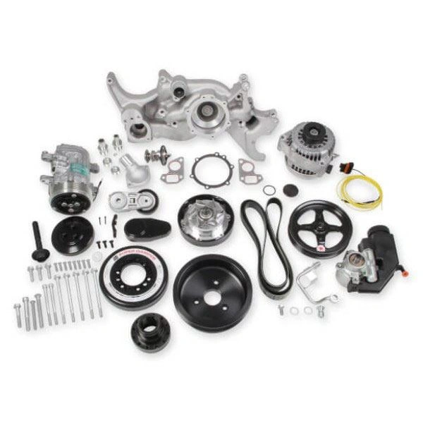 Holley 20-190 Comp Mid-Mount Premium Accessory System LS7-Natural - HLY20-190