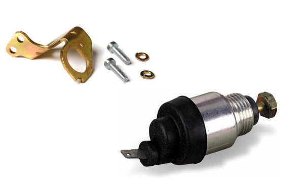 Holley 20-92 Street Warrior Idle Up Sol & Bracket Kit - HLY20-92
