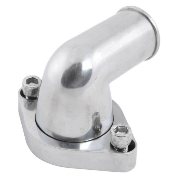 Water Neck SBC Small Block Chevy 90 Degree O-Ring - Chrome - KPPK6009C