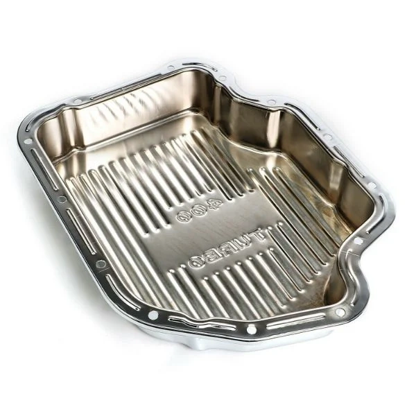 GM TH-400 Transmission Pan Finned Chrome - KPPK9197