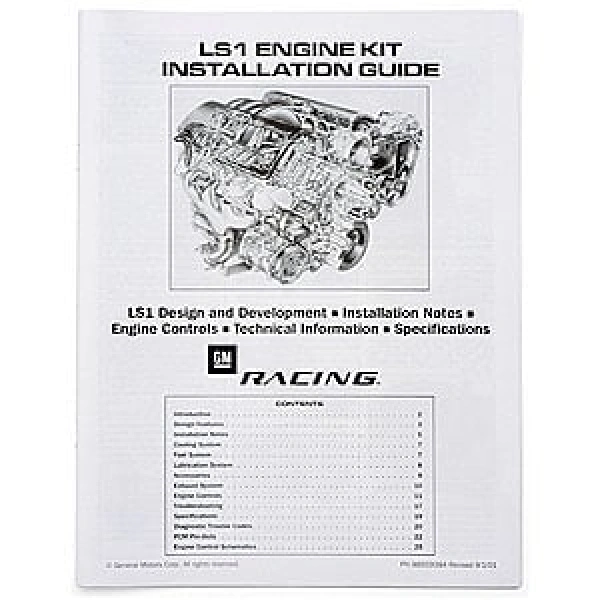 LS1 Engine Installation Guide - 88959384