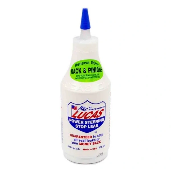 Lucas 10008 Power Steering Stop Leak Additive 12 Oz. Bottle - LUC10008