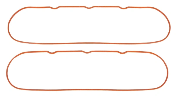MOROSO 93025 GM LS Series Valve Cover Gasket Set 0.188in Thick Orange Rubber - MOR93025