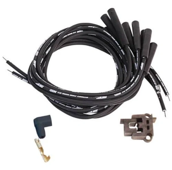 MSD 5551 Street Fire Spark Plug Wire Set, V8, Multi-Angle Socket, HEI - MSD5551