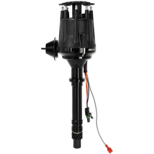 MSD 83603 Ready-to-Run Black Pro-Billet Distributor, Chevy V8 - MSD83603