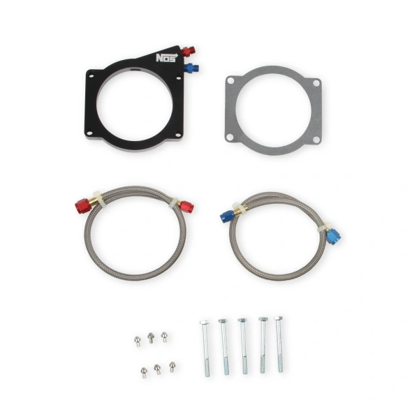 NOS 13435NOS Nitrous Oxide Wet Plate System for LS2 Fuel Inectected 90mm 4-Bolt - NOS13435NOS