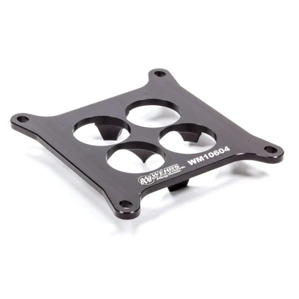 Wehrs Machine WM10604 1/4" 4 Hole 604 Crate Carb Spacer WISSOTA - WEHWM10604