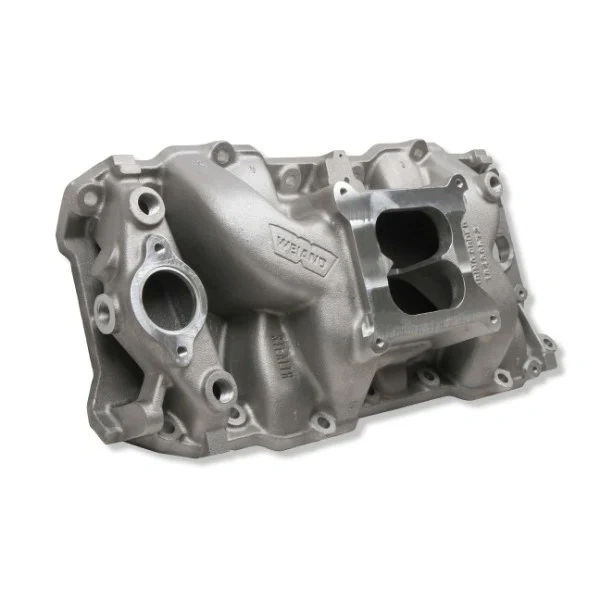 Weiand 8018 Stealth Series Intake Manifold BBC Chev Rectangle Port - WEI8018