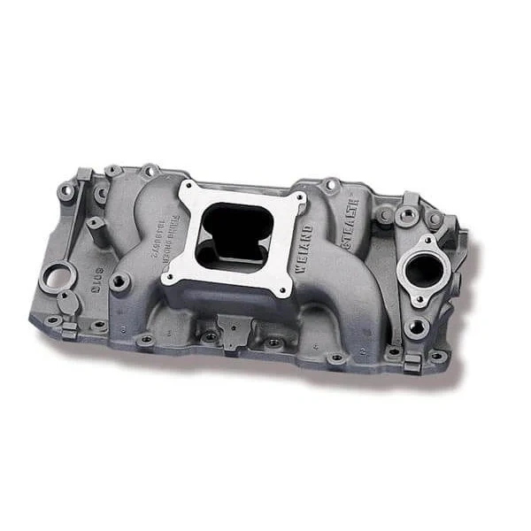 Weiand 8019 Stealth Series Intake Manifold BBC Chev Oval Port - WEI8019