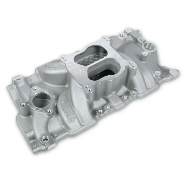 Weiand 8126 Street Warrior Intake Manifold - 87-95 SBC Spread Bore - WEI8126
