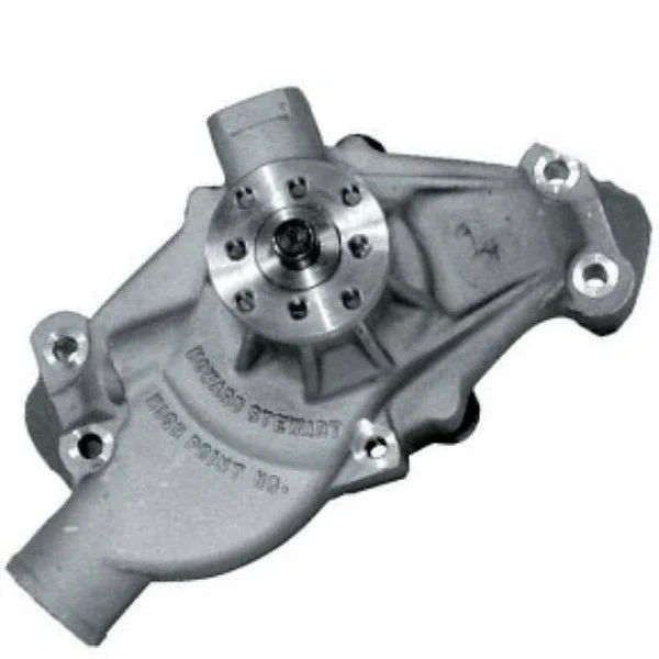 EMP Stewart 13113 Stage 1 Long Style High-Volume Iron Water Pump 69-86 SBC - STW13113